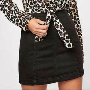 Modern Femme Denim Mini Skirt